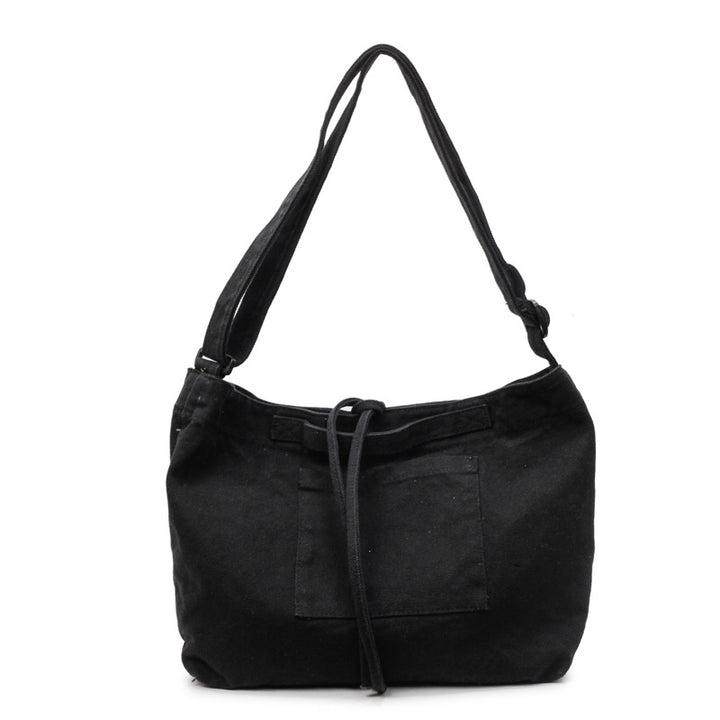 Lässige Zugband-Schultertasche Karnz