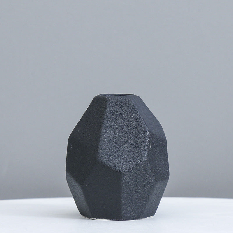 Geometrische dekorative Keramikvase Karnz