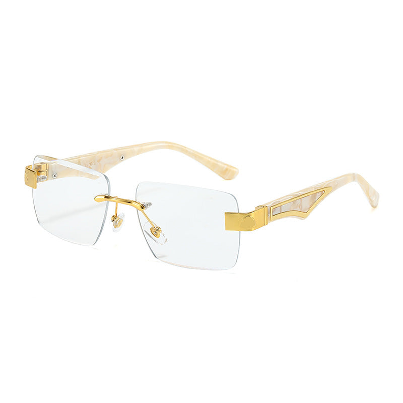 Damen modische Brille mit quadratischem Rahmen Karnz
