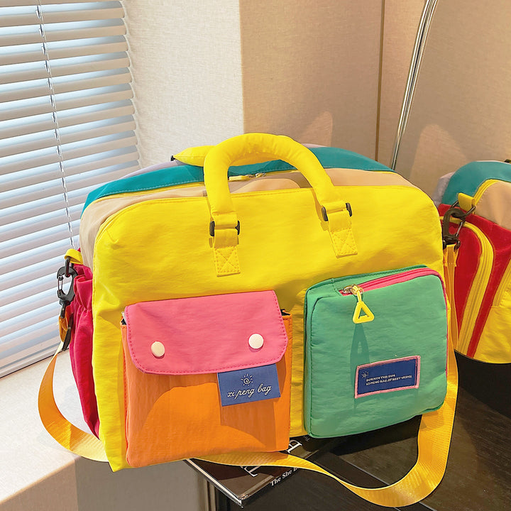 Multi-Pocket Utility Reise Duffel Bag Karnz