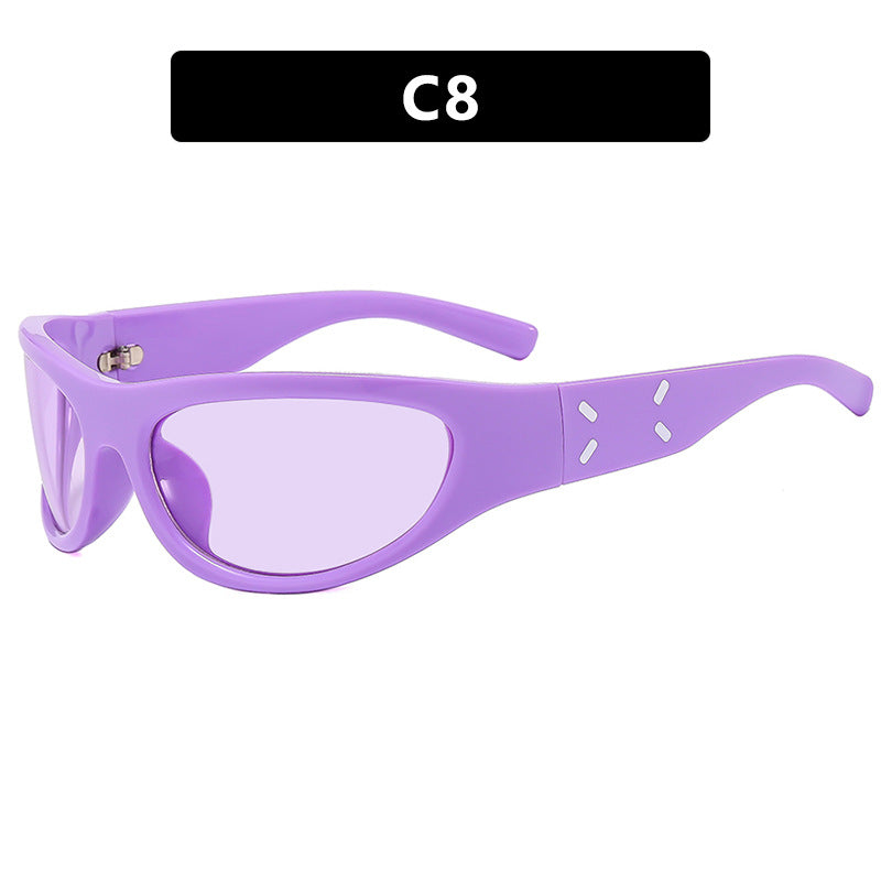 Damen Sportsonnenbrille mit ergonomischem Design und polarisierten Gläsern Karnz