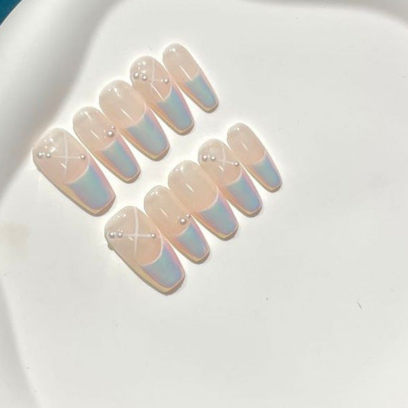 Elegantes Ombre Press-On Nagelset