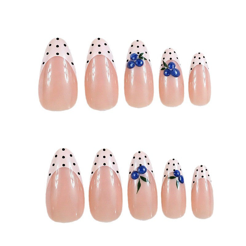 Künstlerische Blumen Design Nagelverstärkung Karnz