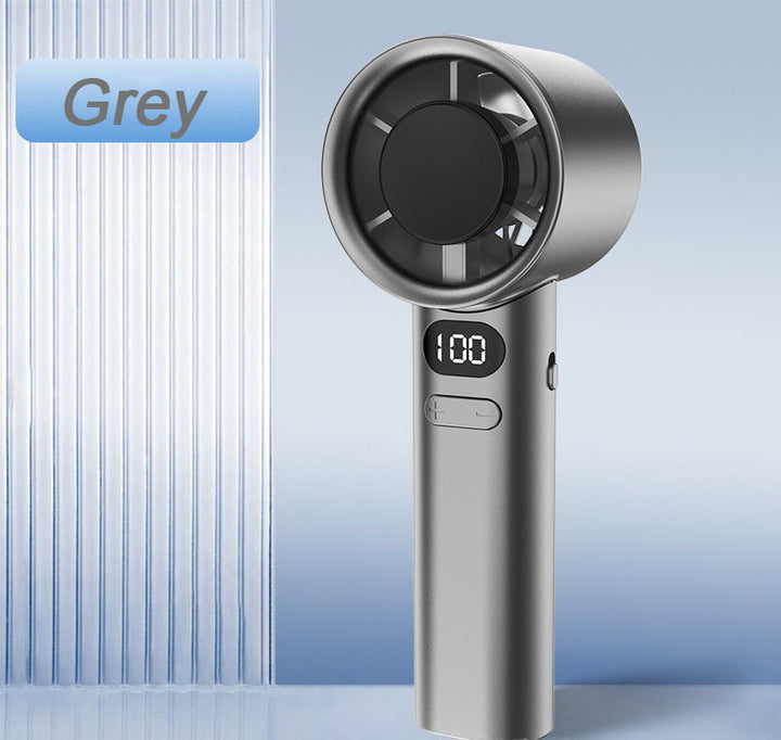Damen tragbarer Handventilator mit digitaler Geschwindigkeitsregelung Karnz