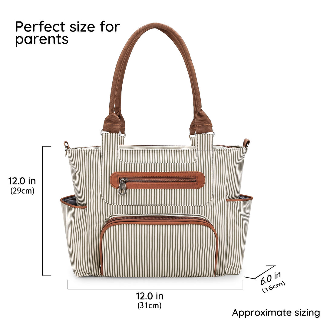 Stilvolle Wickeltasche-Set Karnz