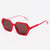 Damen modische Sonnenbrille im modernen Achteck-Design Karnz