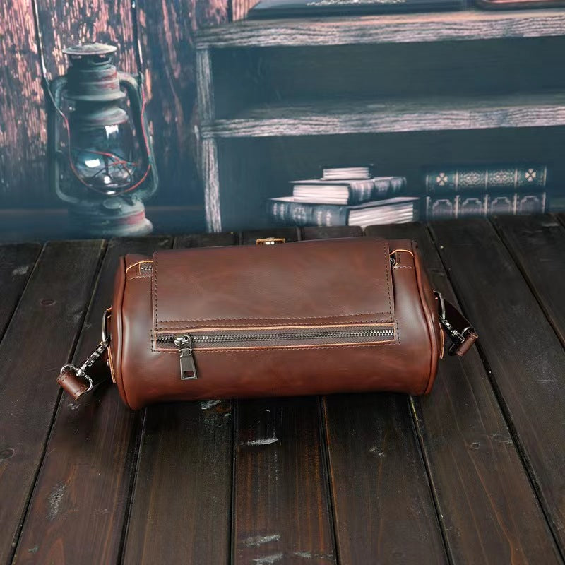 Vintage Leder Umhängetasche