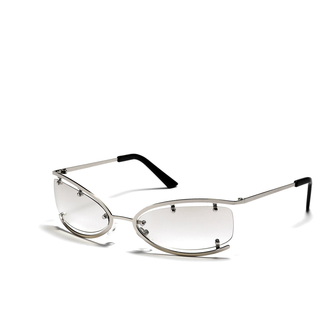 Damen modische Sonnenbrille mit einzigartiger Rahmenkonstruktion Karnz