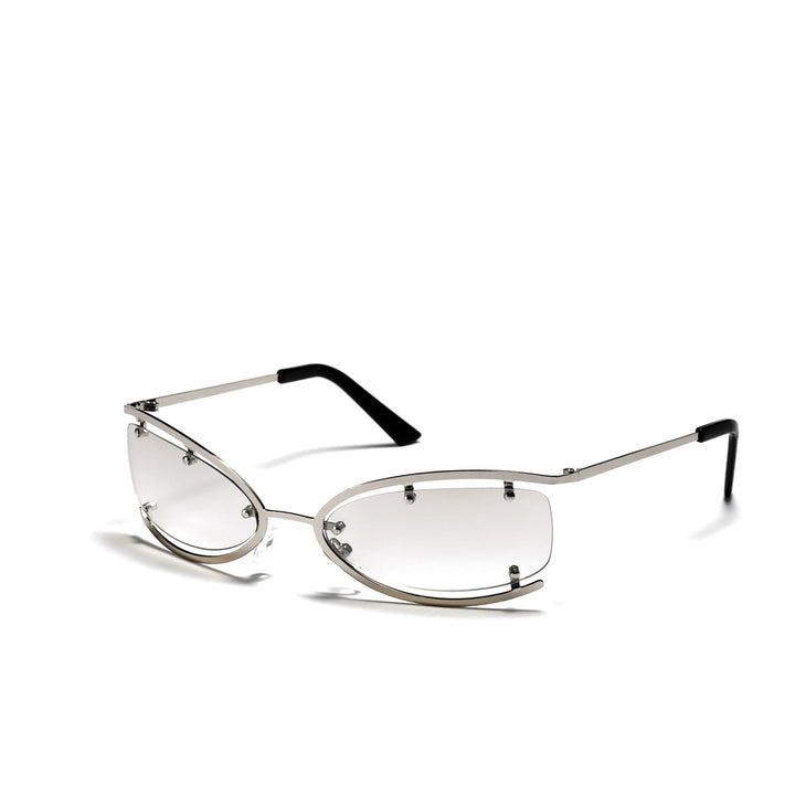 Damen modische Sonnenbrille mit einzigartiger Rahmenkonstruktion Karnz
