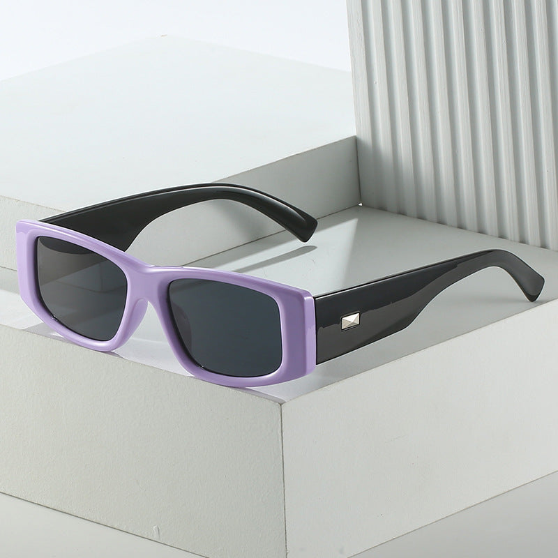 Chunky Retro-inspirierte quadratische Sonnenbrille Karnz
