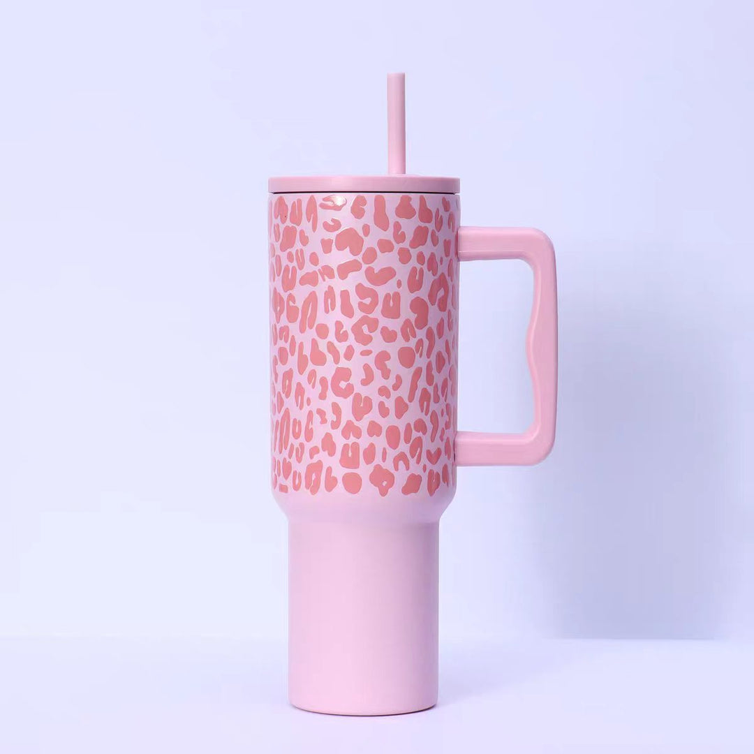 Damen Trinkbecher mit einzigartigem Leopardenmuster Karnz