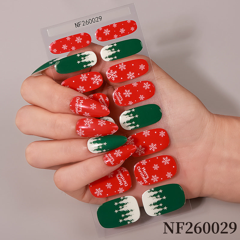 Halloween-inspirierte Nagelkunst-Wraps