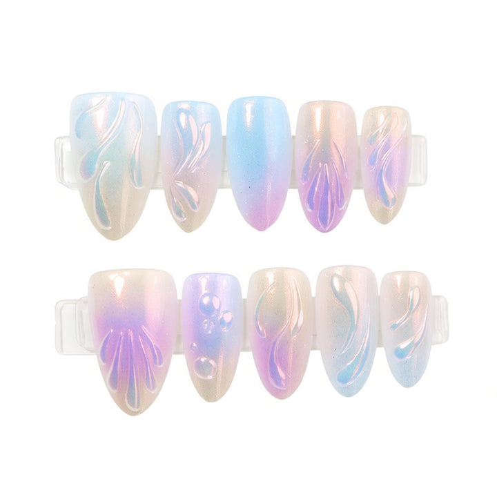 Holographisches Nagelkunst-Design-Set Karnz