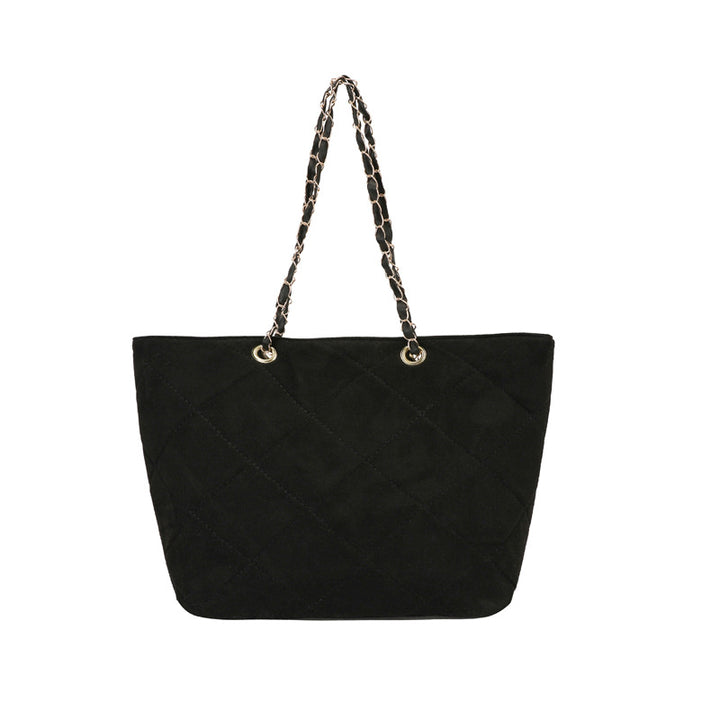 WoQuilted Suede Einkaufstasche Karnz