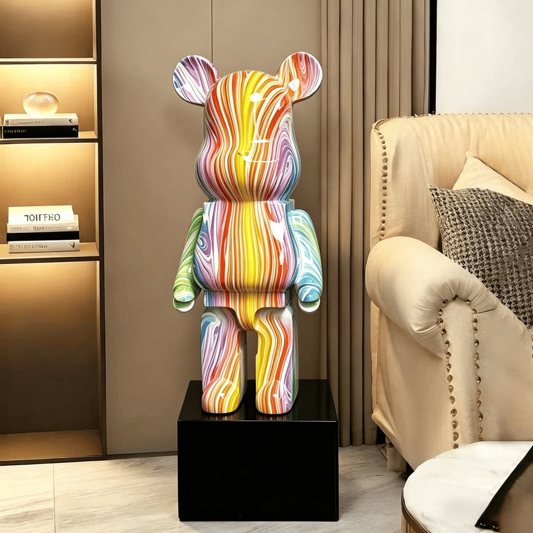 Künstlerische Bärenfigur für die Innenraum-Dekoration
