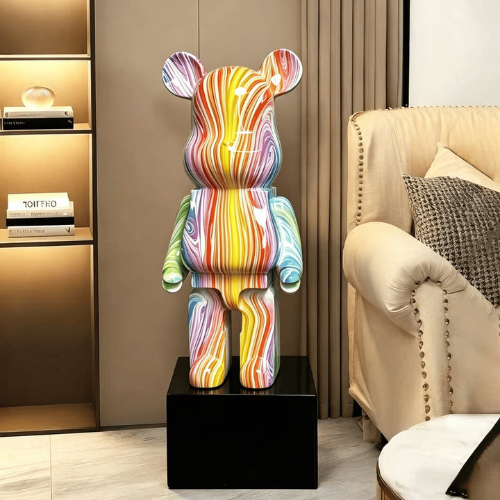 Künstlerische Bärenfigur für die Innenraum-Dekoration