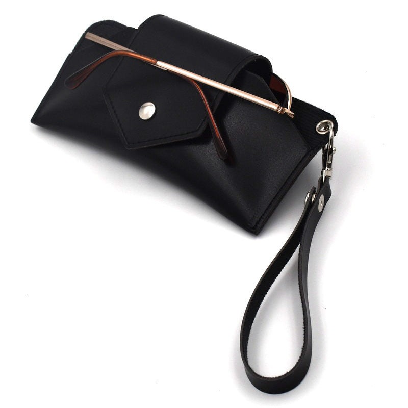 Stylische Leder-Brillenetui Karnz
