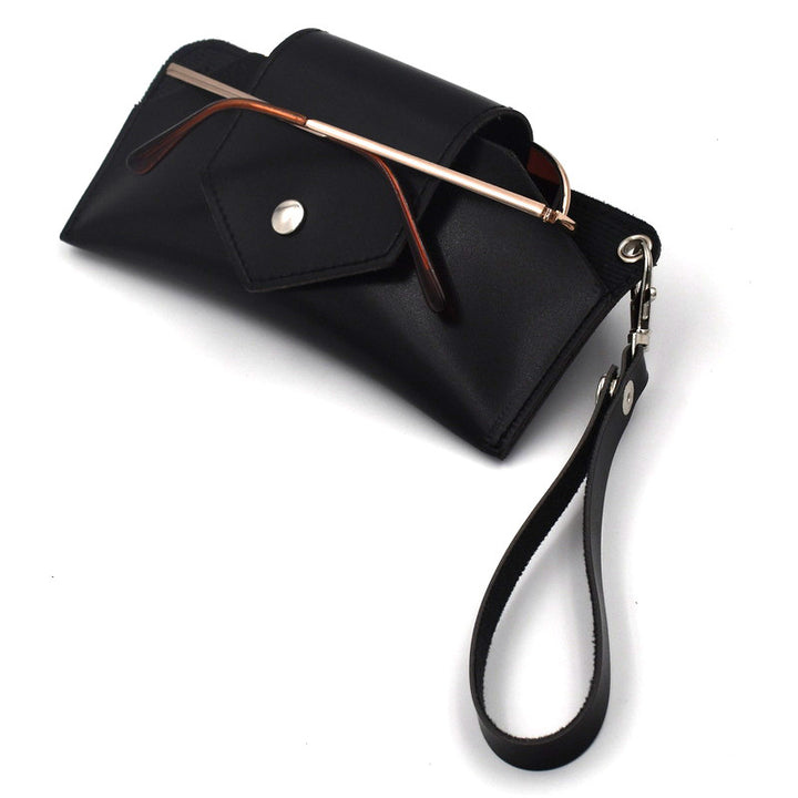 Stylische Leder-Brillenetui Karnz