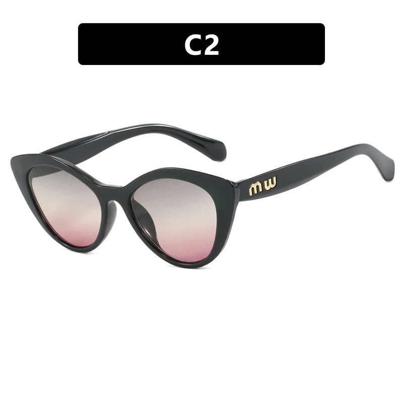 Damen Cat-Eye Sonnenbrille mit elegantem Rahmen und UV-Schutz Karnz
