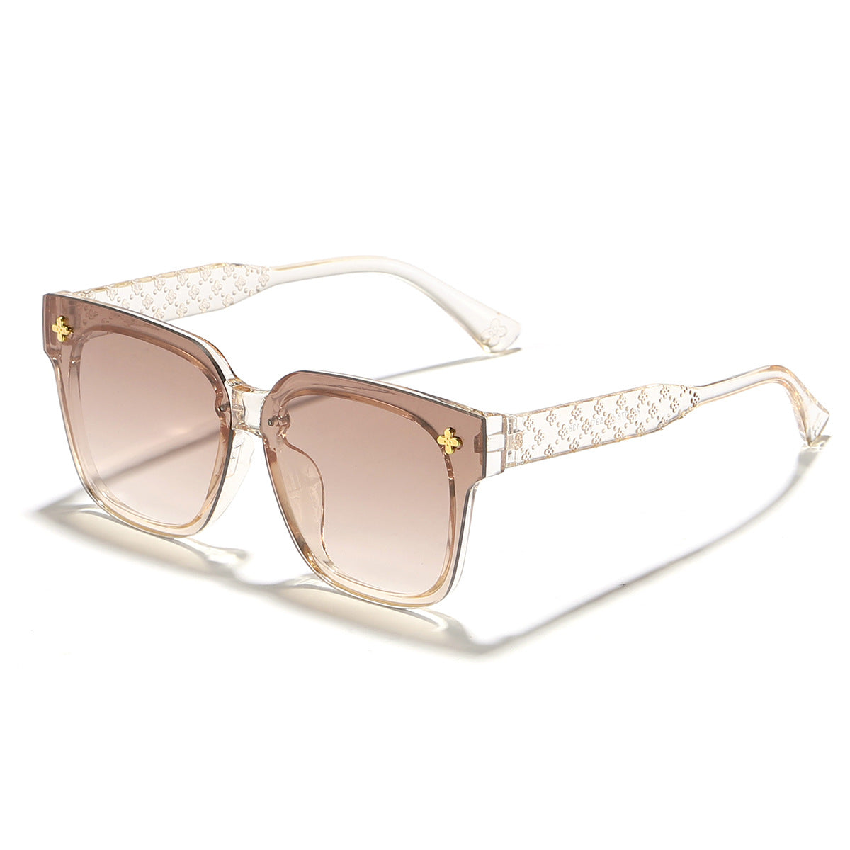 Damen stilvolle quadratische Sonnenbrille mit modischem Design Karnz