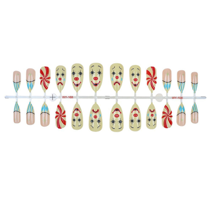 Verspieltes, von Charakteren inspiriertes Press-On-Nagelset Karnz