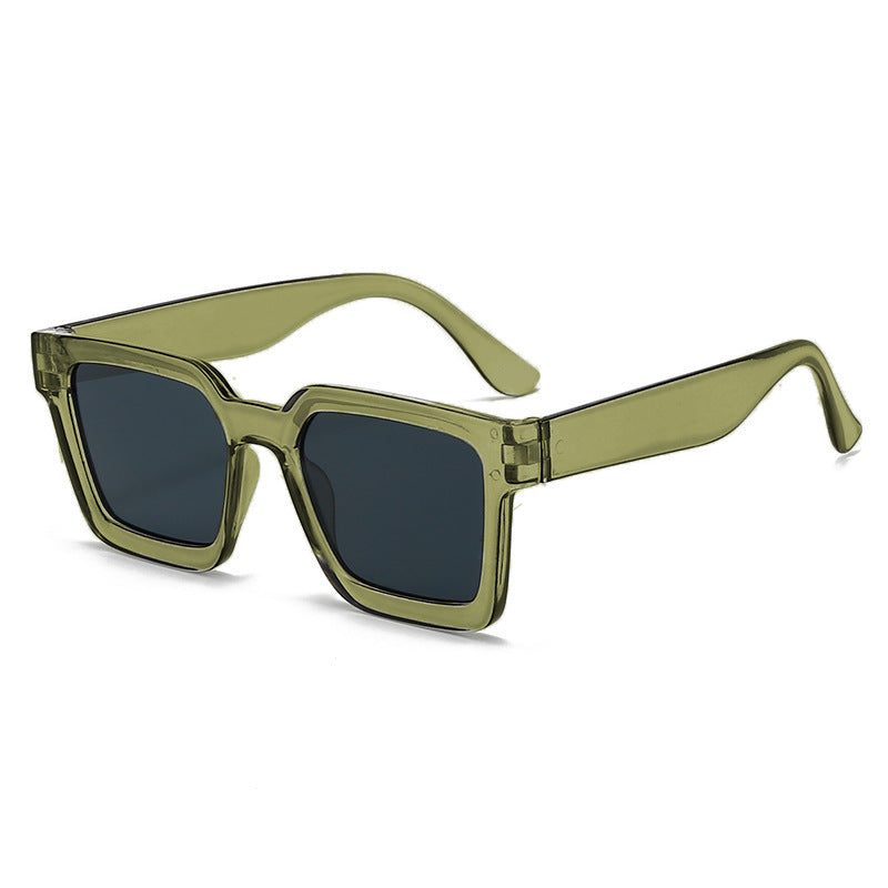 Damen Vintage Quadratische Sonnenbrille Karnz