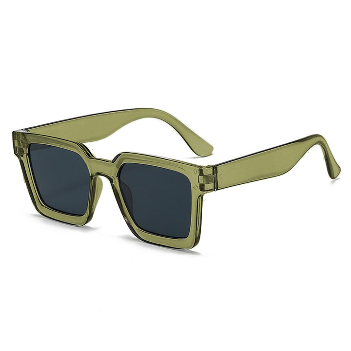 Damen Vintage Quadratische Sonnenbrille Karnz
