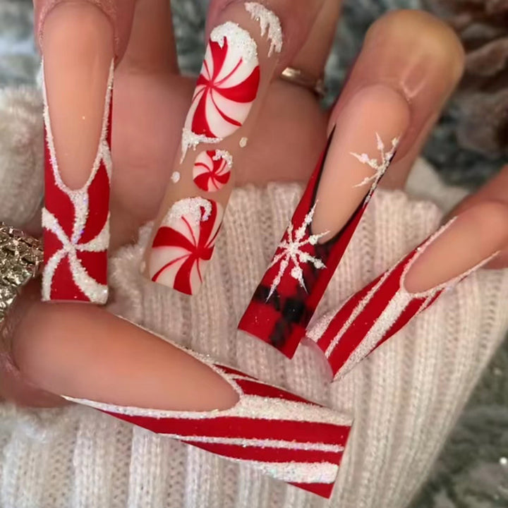 Urlaubs-Themen Stiletto-Nagelkunstverlängerungen Karnz