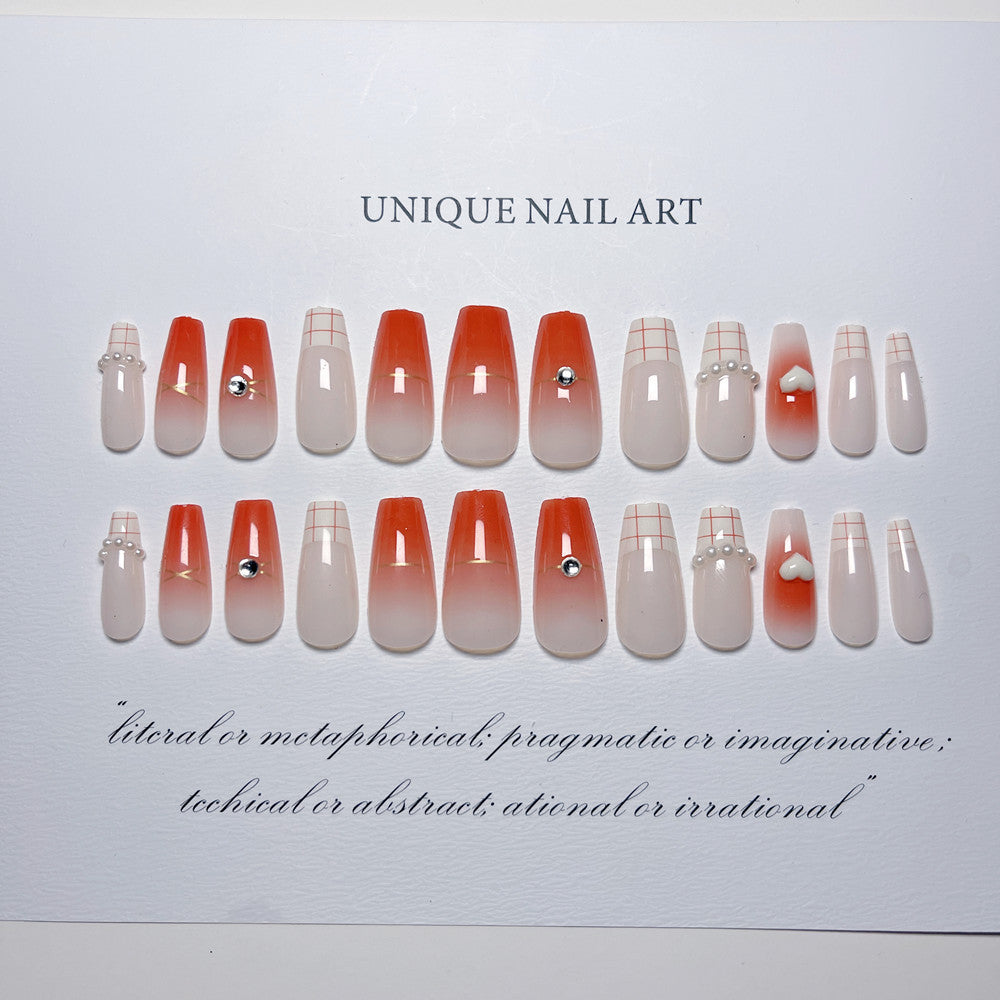 Dekoratives Press-On Nagelkunst Set  1791804135