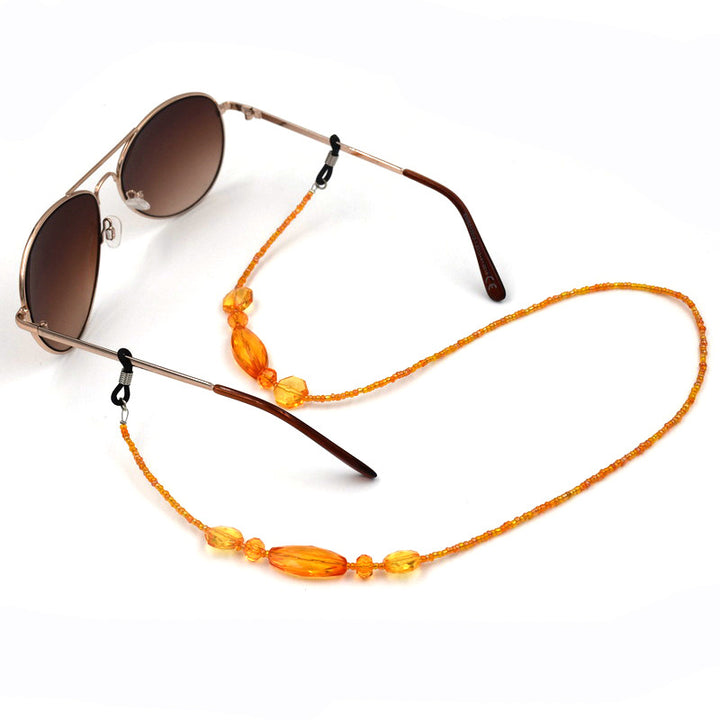 Stylische Perlen-Brillen-Kette Karnz