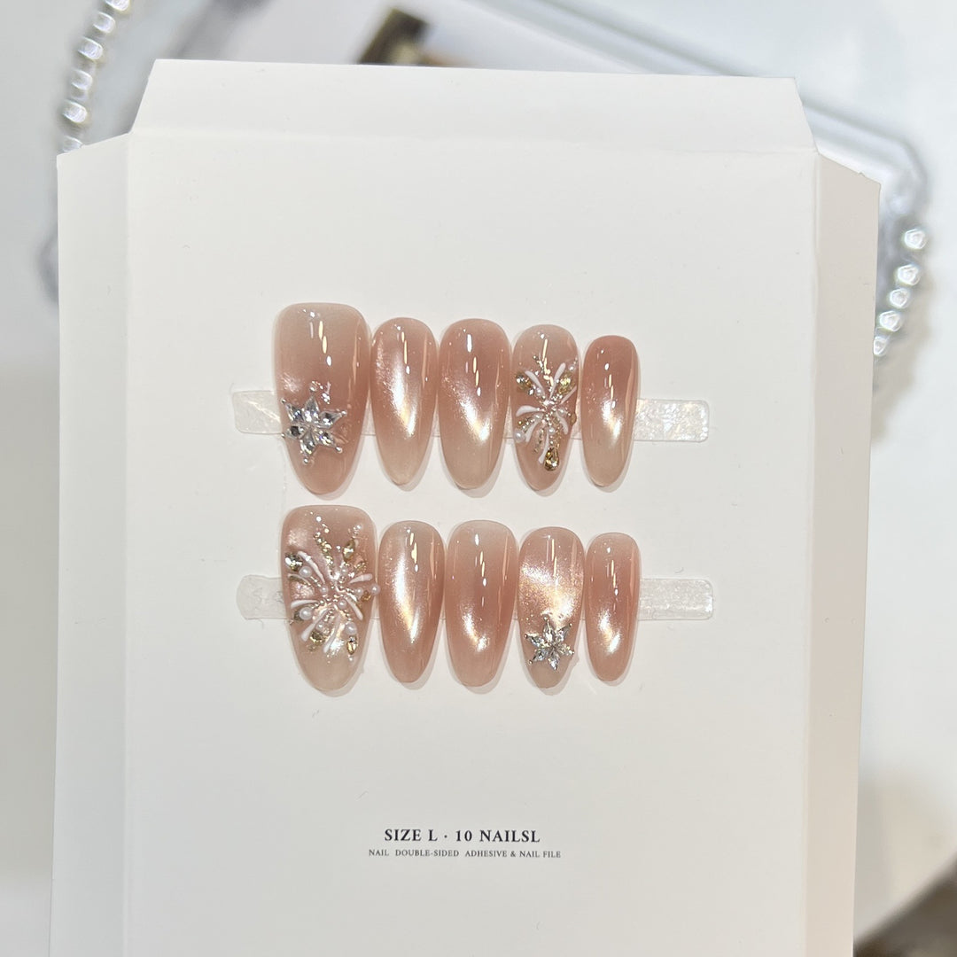 Themen Press-On Nagelkunstset mit Hello Kitty Designs Karnz