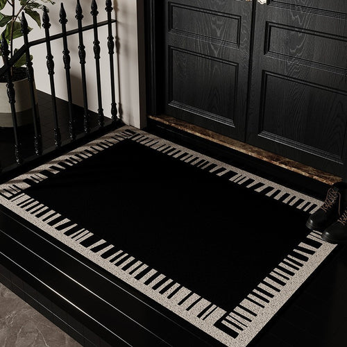 Klavier-Tasten-Design Eingangsmatte Karnz