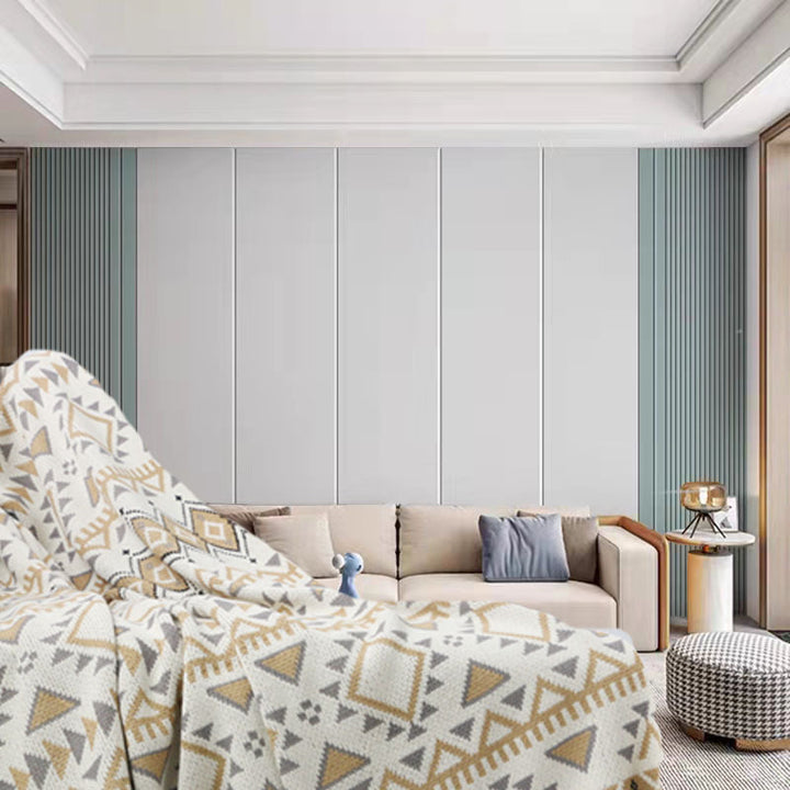 Stylische geometrische Muster-Wurfdecke Karnz