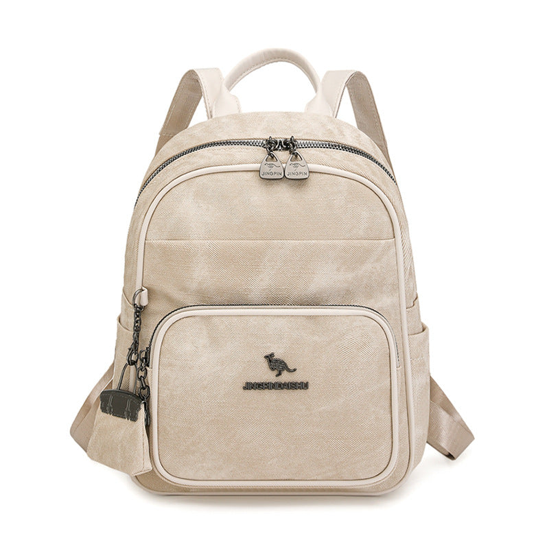 Vintage Leder Rucksack Karnz