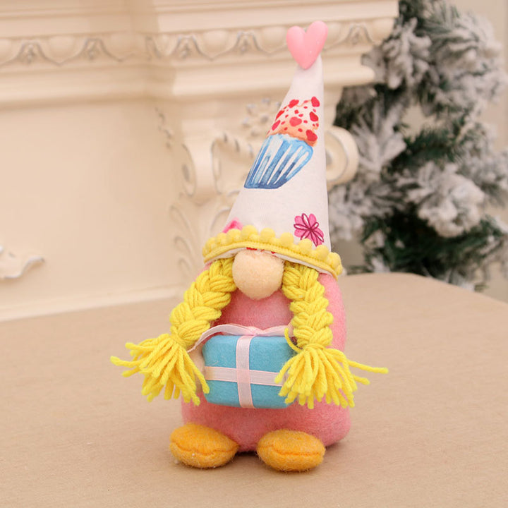 Verspielte Gnome Figurine Karnz