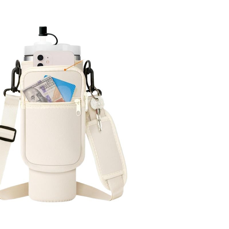 Damen Multifunktionale Wasserflasche Tasche Karnz