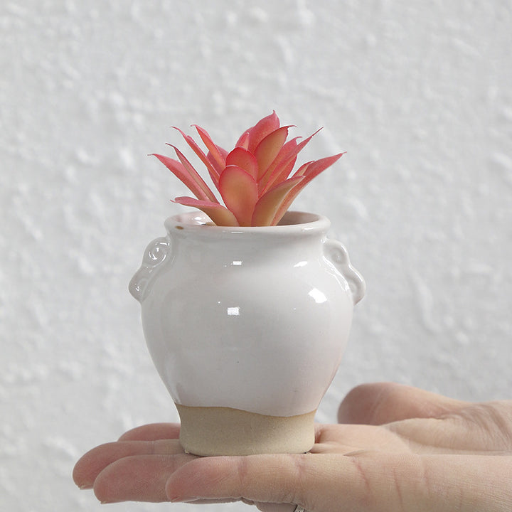 Miniatur Dekorativer Blumentopf Karnz