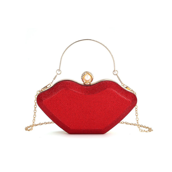 Elegante Perlen-Clutch