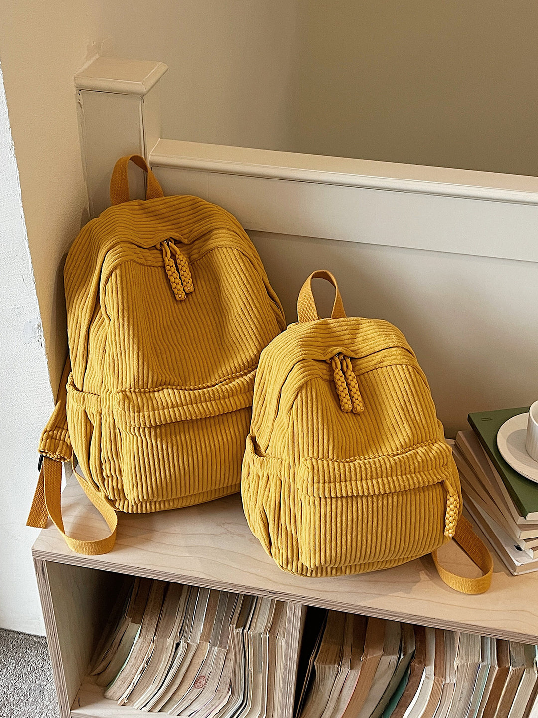 Corduroy Multifunktions-Rucksack Karnz