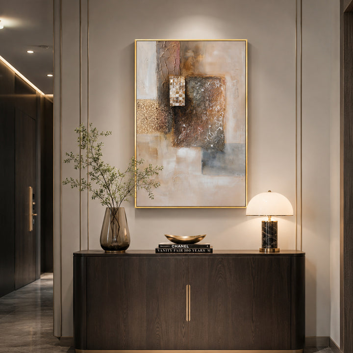 Moderne künstlerische Wandkunst für Zuhause