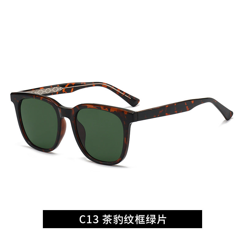 Damen modische Sonnenbrille im modernen rechteckigen Stil Karnz