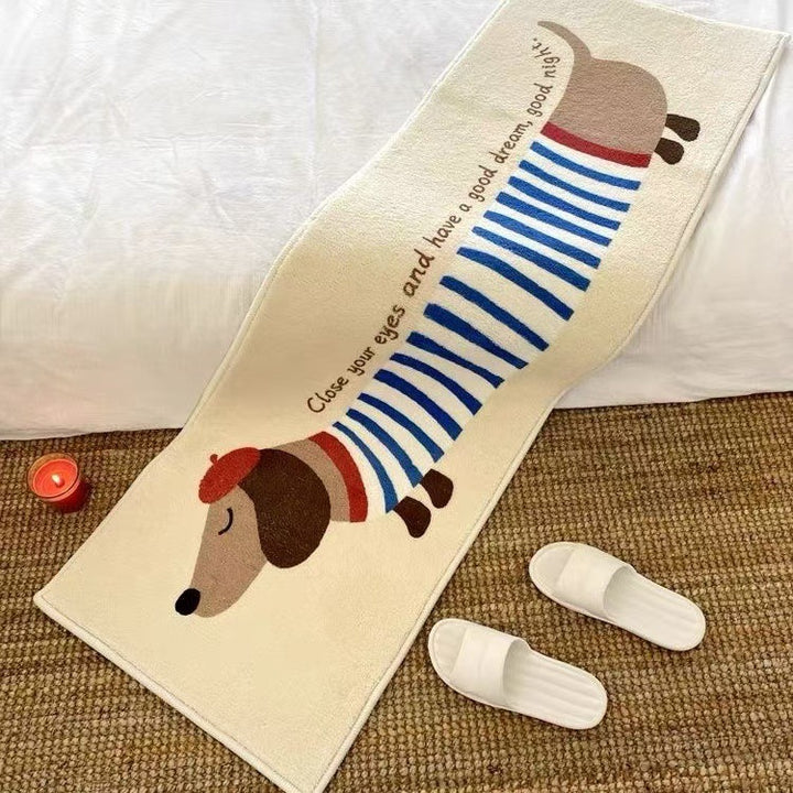 Verspielt Hunde-Themen Teppich