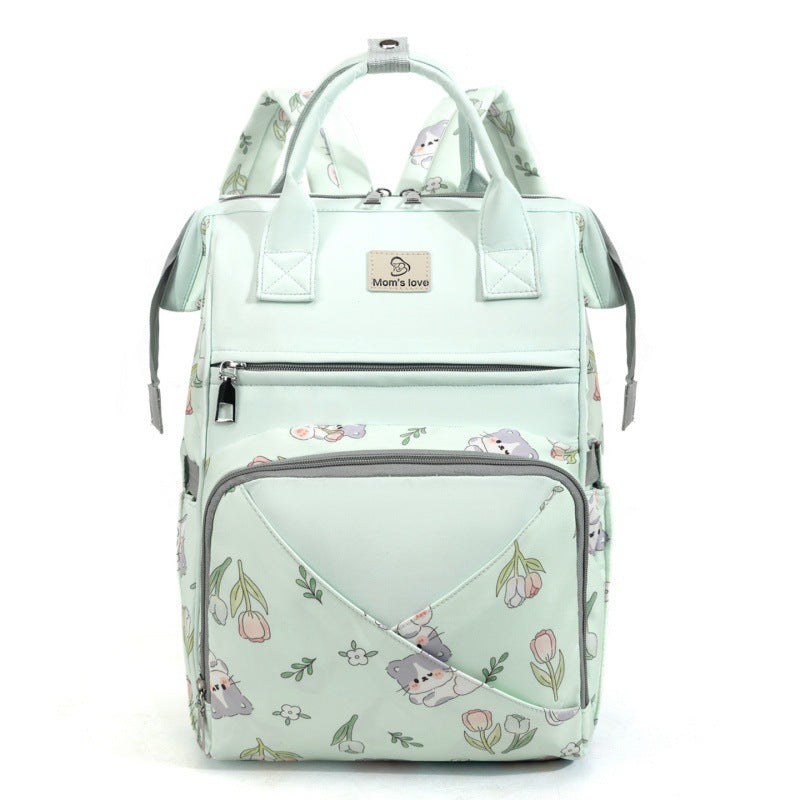 Verspielt Blumendruck Windel Rucksack Karnz