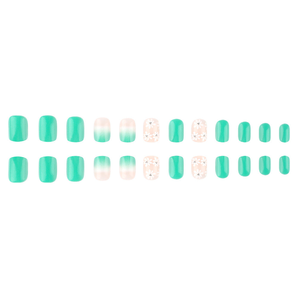 Florales elegantes Press-On-Nail-Art-Set Karnz