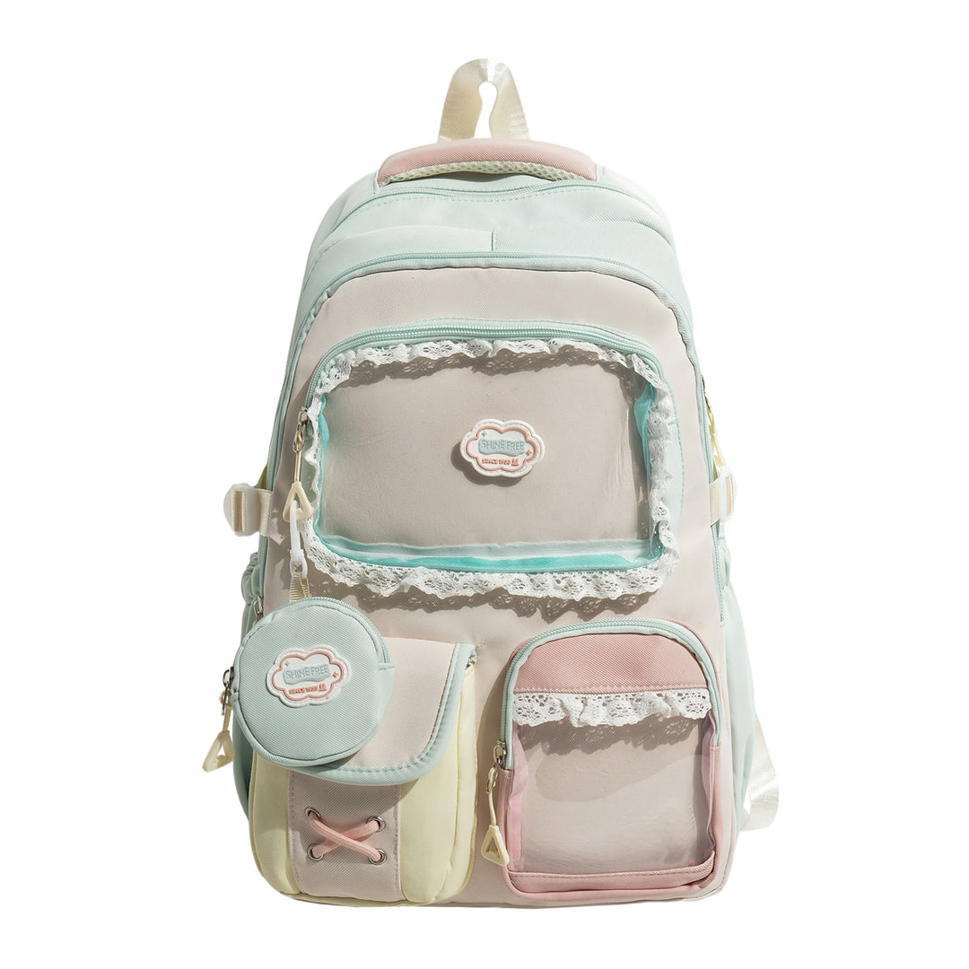 Süßer dekorativer Mehrfach-Taschen-Rucksack Karnz