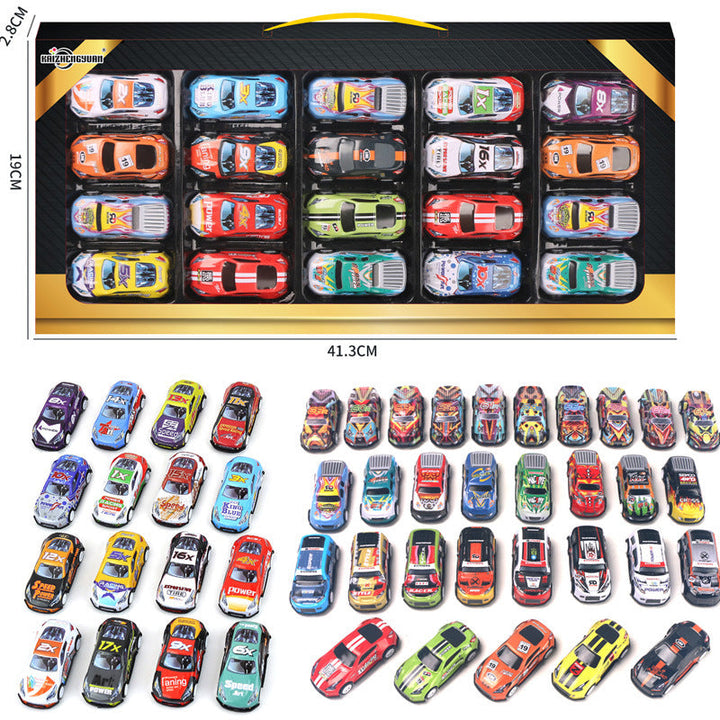 Miniatur Rückzieh-Rennwagen Sammlung Karnz