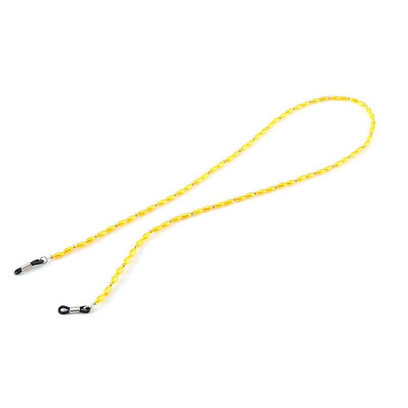 Stylische Perlenbrille Kette Karnz