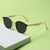 Damen Modische Sonnenbrille mit trendigem, rundem Rahmen und UV-Schutz Karnz