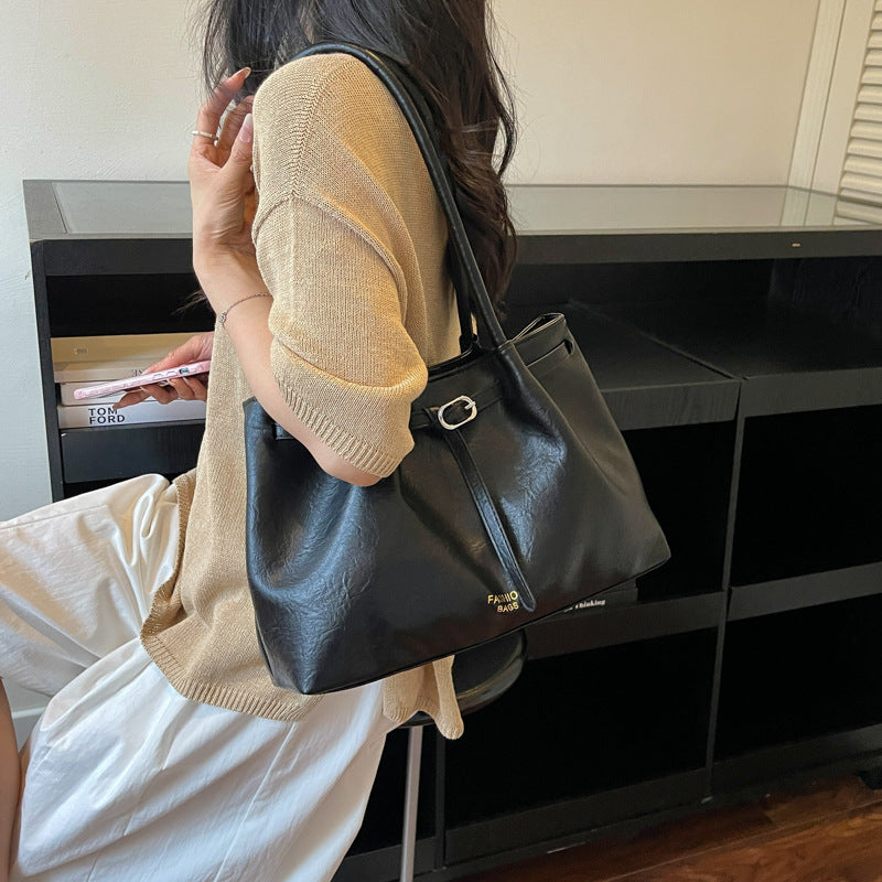 Stylische Lederhandtasche