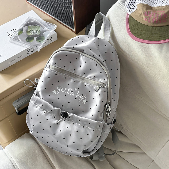 Leichte Rucksack mit Punkten Muster Karnz